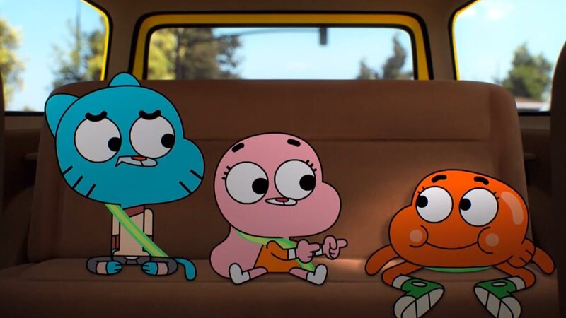 v.li.: Gumball, Anais, Darwin – Bild: CARTOON NETWORK