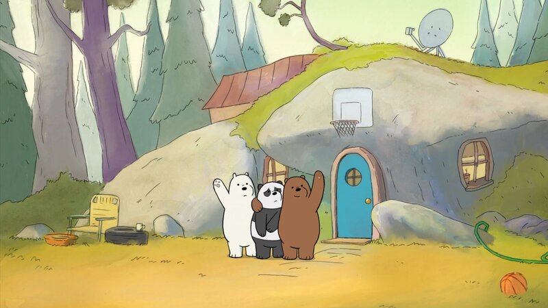 v.li.: Ice Bear, Panda Bear, Grizzly Bear – Bild: CARTOON NETWORK