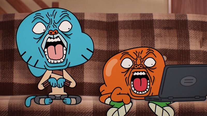 v.li.: Gumball, Darwin – Bild: TM & © 2015 CARTOON NETWORK. A TIME WARNER COMPANY. ALL RIGHTS RESERVED.