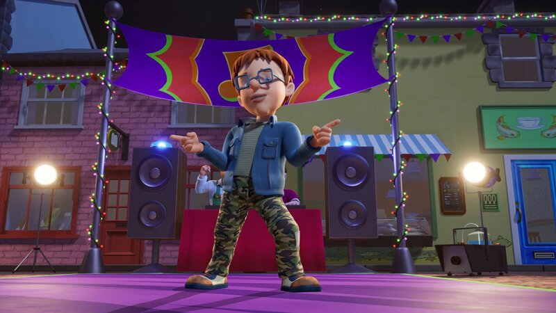 Norman führt seine spekta-cool-ären Tanzschritte vor. – Bild: KiKA/​HIT Entertainment