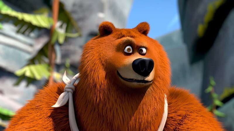 Grizzy will sich zu Ruhe setzen und einen leckeren Snack gönnen, als er feststellt, dass die Schokoladencreme leer ist. – Bild: Studio Hari S.A.R.L.