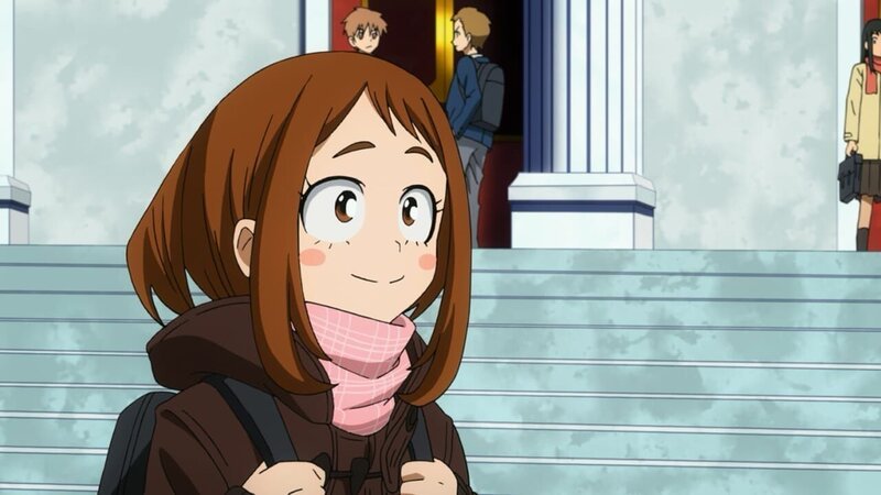 Ochako Uraraka – Bild: K. Horikoshi /​ Shueisha, My Hero Academia Project