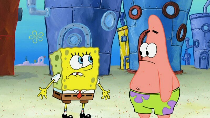 L-R: SpongeBob, Patrick – Bild: ViacomCBS