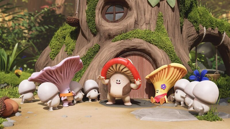 In der Mitte: Mush-Mush – Bild: Boomerang