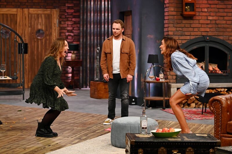 (v.l.n.r.) Kathrin Osterode; Ralf Schmitz; Jana Ina Zarrella – Bild: Willi Weber
