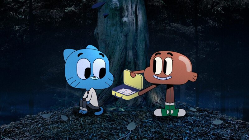 v.li.: Gumball, Darwin – Bild: Warner Bros. Animation /​ ™ Cartoon Network & TBSEL