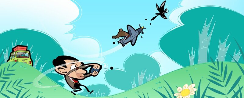 v.li.: Mr. Bean, Magpie – Bild: Mr Bean TM and © Tiger Aspect Productions Ltd 2002 /​ © Tiger Aspect Productions Ltd 2020