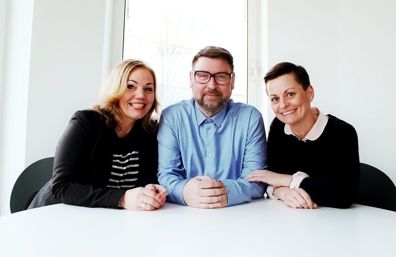 ITV Studios Germany-Kollegen (v.l.): Yvonne, Michael, Bettina – Bild: VOX /​ ITV Studios Germany
