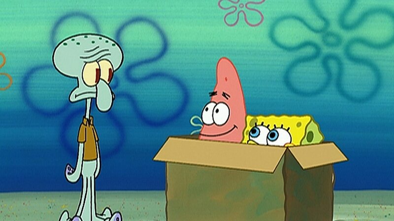 L-R: Squidward, Patrick, SpongeBob – Bild: ViacomCBS