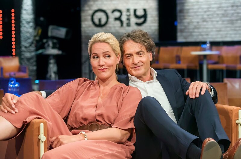 RADIO BREMEN 3nach9 Judith Rakers und Giovanni di Lorenzo – Bild: Radio Bremen/​Matthias Hornung