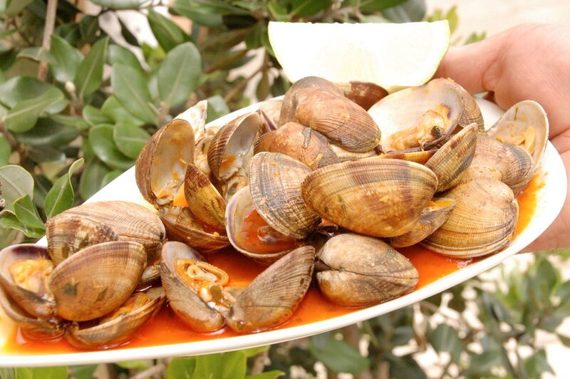 Venusmuscheln auf galicische Art – Bild: Matthias Pfister / ZDF Venusmuscheln auf galicische Art – Bild: Matthias Pfister / ZDF