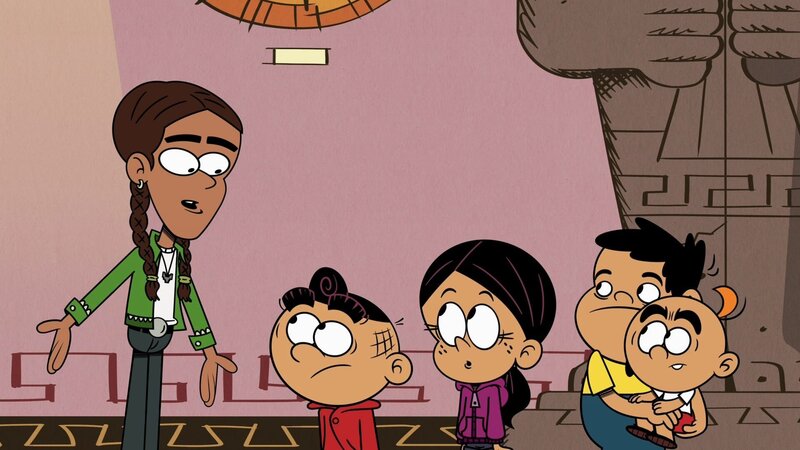 L-R: Charles Little Bull, Carlino, Ronnie Anne, CJ, Carlitos – Bild: Paramount