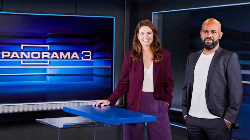 Lea Struckmeier und Aimen Abdulaziz-Said – Die neuen Gesicher von „Panorama3“. – Bild: NDR/​Hendrik Lüders