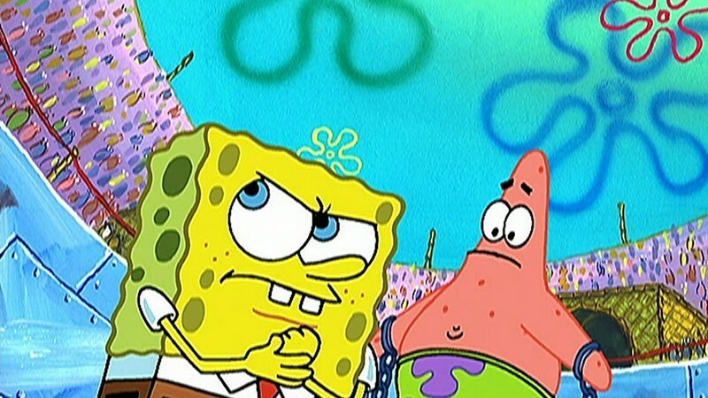 L-R: SpongeBob, Patrick – Bild: ViacomCBS