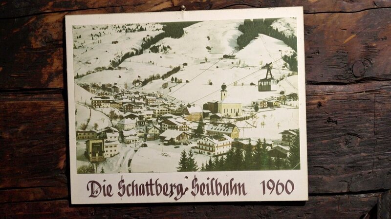 Postkarte Saalbach – Seilbahn,1960. – Bild: ORF Postkarte Saalbach – Seilbahn,1960. – Bild: ORF
