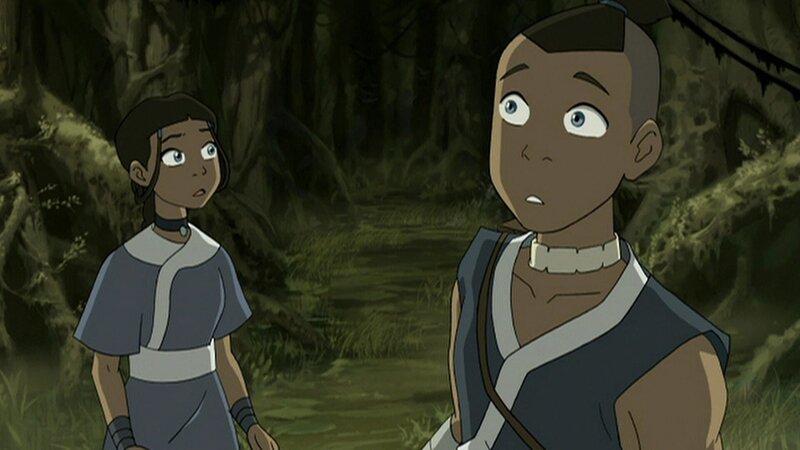 L-R: Katara, Sokka – Bild: Viacom L-R: Katara, Sokka – Bild: Viacom