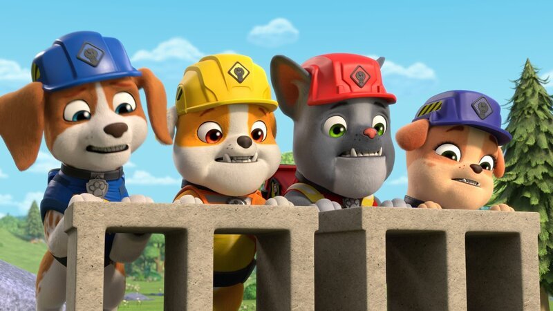 v.li.: Wheeler, Rubble, Charger, Mix – Bild: Paramount v.li.: Wheeler, Rubble, Charger, Mix – Bild: Paramount