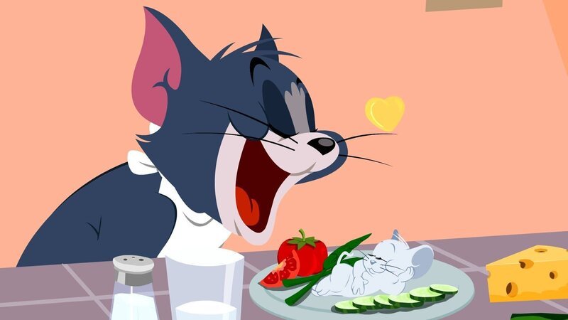 v.li.: Tom, Jerry – Bild: Courtesy of Warner Brothers