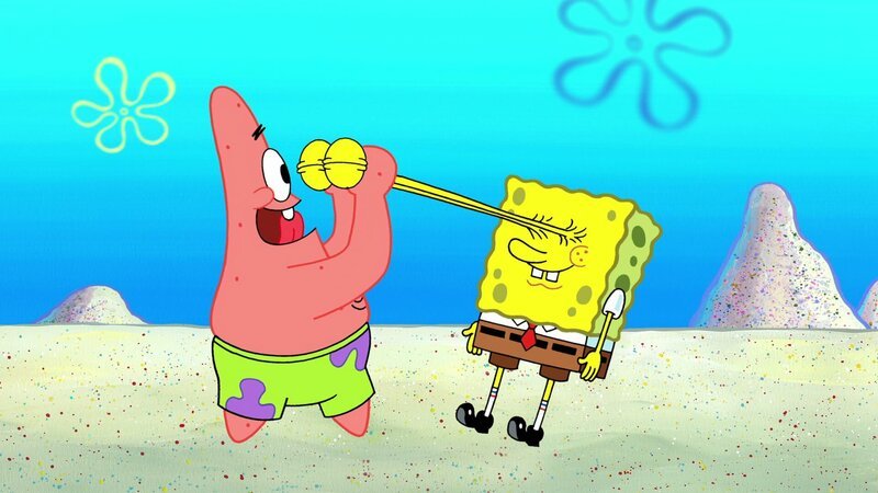 l-r: Patrick, SpongeBob – Bild: ViacomCBS