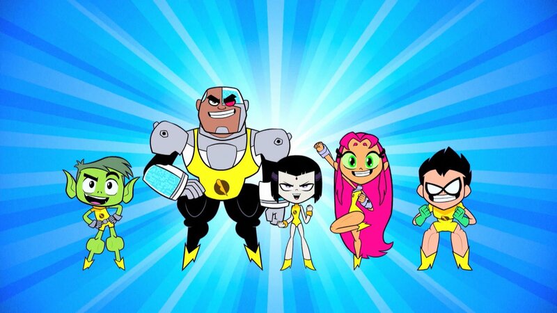v.li.: The Calf, Thunder Thighs, Lady Legasus, Incredible Quad, Captain Cankle – Bild: Cartoon Network