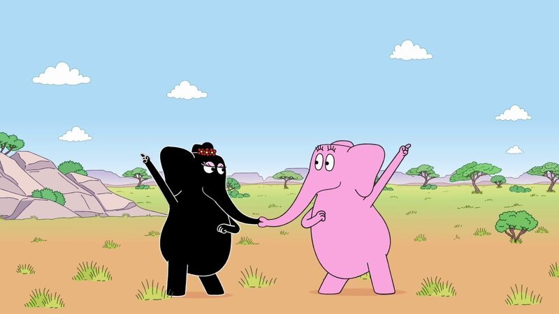 L-R: Barbamama, Barbapapa – Bild: Paramount