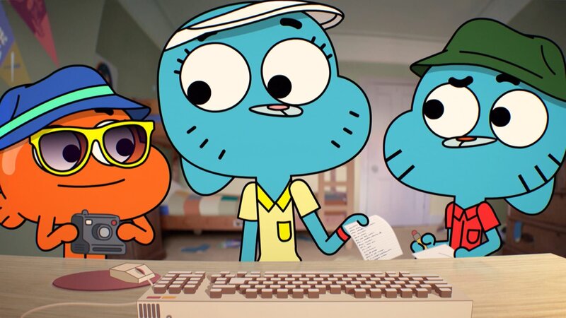 v.li.: Darwin, Nicole, Gumball – Bild: TM & © 2015 CARTOON NETWORK. A TIME WARNER COMPANY. ALL RIGHTS RESERVED.