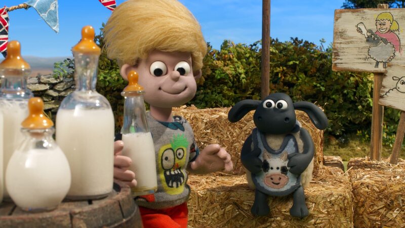 So ein Streichelzoo ist eine gute Sache, findet Schäfchen Timmy. – Bild: WDR/​BBC/​Animation Ltd.
