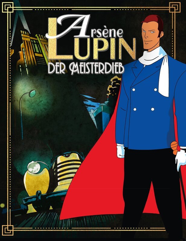 Arsène Lupin, der Meisterdieb – Poster – Bild: 1996 FRANCE ANIMATION S.A._CINAR PRODUCTIONS INC