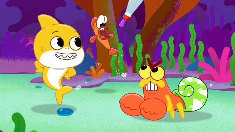 Baby Shark (l.), William (m.) – Bild: ViacomCBS