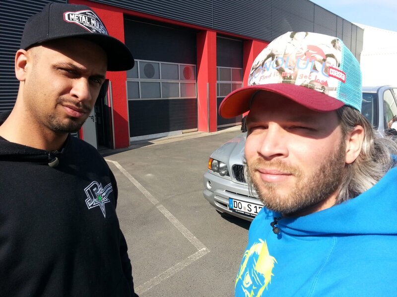 L-R: Jean Pierre Kraemer, Sidney Hoffmann. – Bild: Sport 1