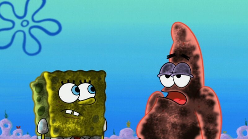 L-R: SpongeBob, Patrick – Bild: ViacomCBS