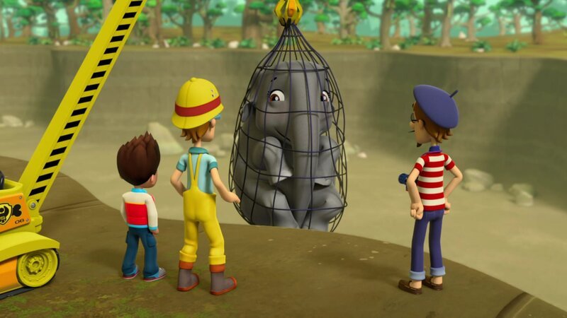 Vorne, l-r: Ryder, Cap’n Turbot, Francois Turbot – Bild: ViacomCBS Vorne, l-r: Ryder, Cap’n Turbot, Francois Turbot – Bild: ViacomCBS