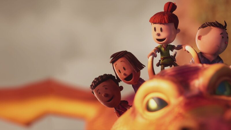 v.li.: Simon, Millie, Max, Kevyn – Bild: Paramount