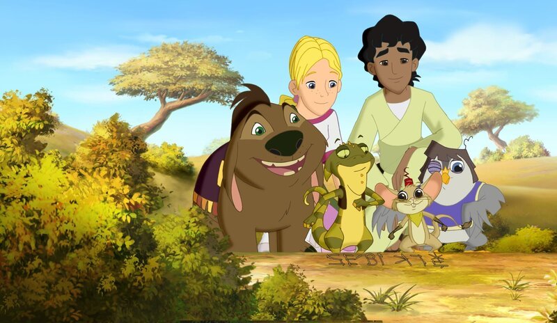 Cora, Habib und die vier Wonderers erleben auf ihrer Reise durch die Bibelgeschichten viele Abenteuer im Heiligen Land. – Bild: KI.KA/​Cross Media/​Beta/​Trickompany