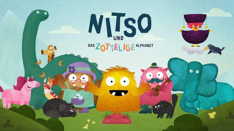 Nitso und das zottelige Alphabet – Bild: KiKA/​Filmakademie Baden-Württemberg GmbH/​Eagle Eye