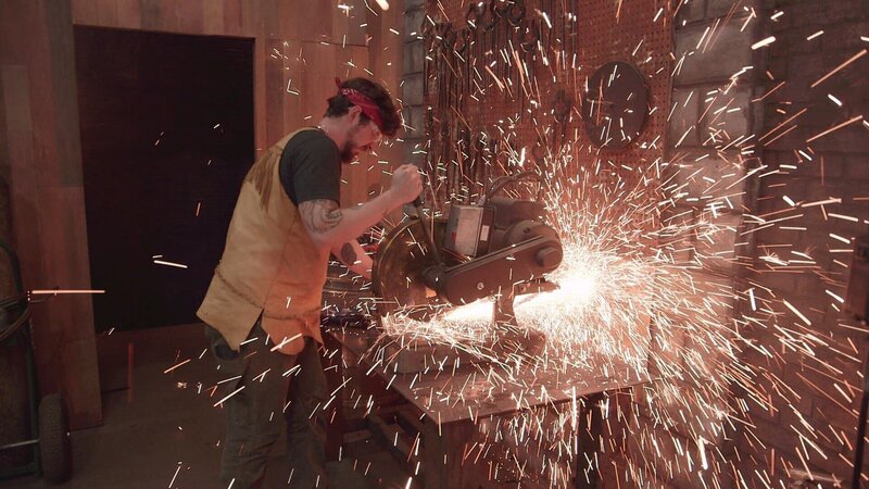 Forged in Fire Wettkampf der Schmiede Staffel5 EP Die polnische Karabela – Bild: A&E Television Networks Lizenzbild frei