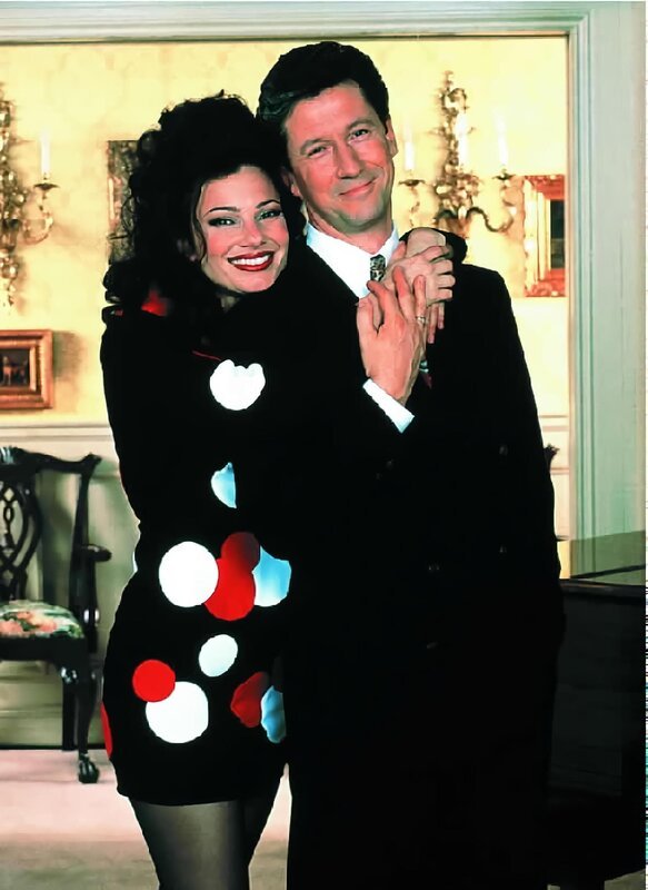 L-R: Fran Fine (Fran Drescher), Maxwell Sheffield (Charles Shaughnessy) – Bild: Warner TV Comedy