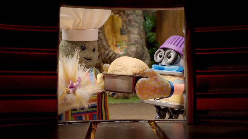 L-R: Ruby, Tiny Chef, Olly – Bild: Paramount