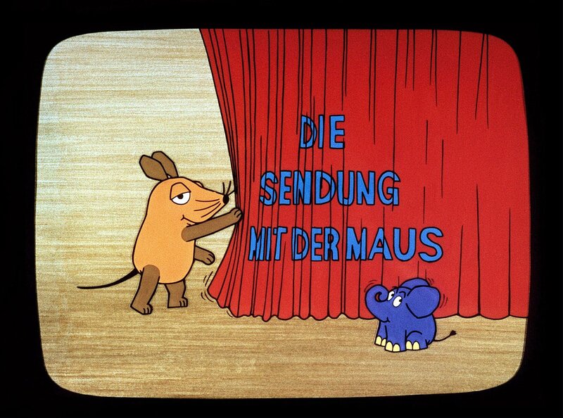 Die Maus und ihr Freund, der kleine blaue Elefant. – Bild: WDR