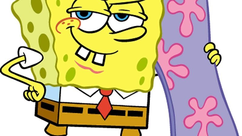 Seit SpongeBob das Surfbrett für sich entdeckt hat, nutzt er jede freie Minute zum Wellenreiten. – Bild: TOGGO plus