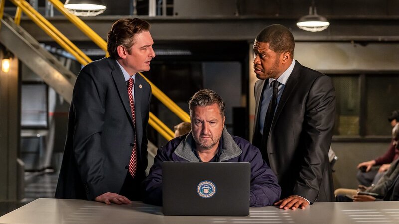 Arthur Hudson (Toby Leonard Moore, l.) und Jordan Nixon (Derrick Williams, r.) – Bild: AXN Black