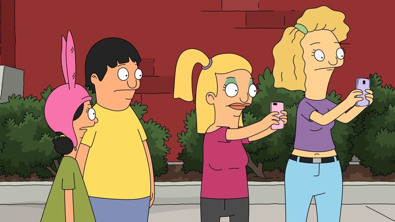L-R: Louise, Gene, Tammy, Jocelyn – Bild: Paramount /​ BOB’s BURGERS 2022 by 20th Television