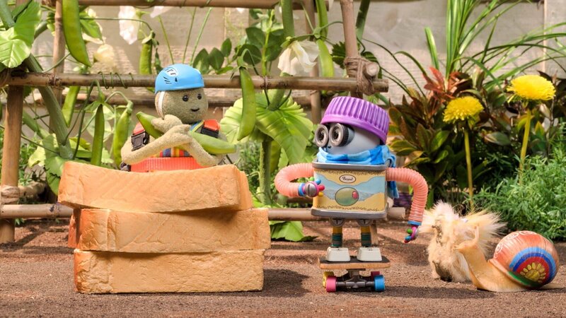 L-R: Tiny Chef, Olly, Ruby, Henry – Bild: Paramount