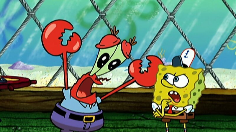 Mr. Krabs, SpongeBob – Bild: ViacomCBS