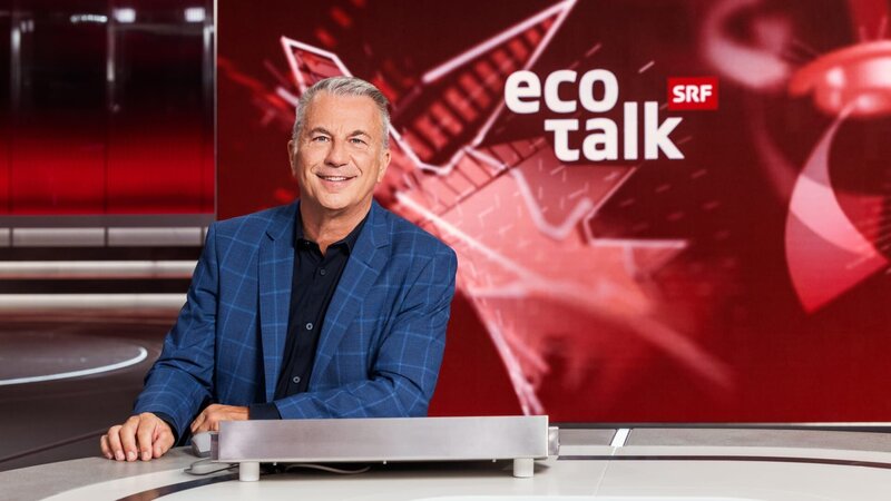 Reto Lipp – Moderator ECO Talk – Bild: SRF/​Gian Vaitl