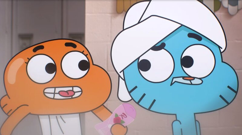 v.li.: Darwin, Gumball – Bild: TM & © 2015 CARTOON NETWORK. A TIME WARNER COMPANY. ALL RIGHTS RESERVED.