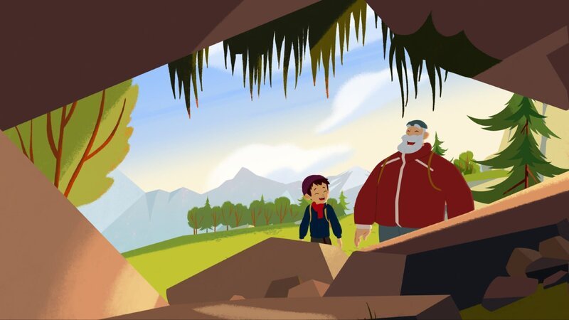 Endlich: die berühmte Kristallhöhle. – Bild: ZDF und (c) 2017 Gaumont Animation