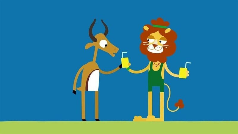 Der Löwe ist ein fairer Gewinner. – Bild: kika-presse.de