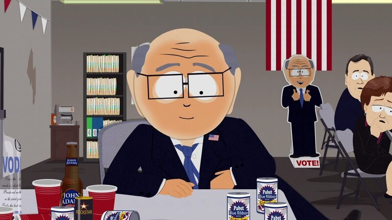 Mr. Garrison (vorne) – Bild: Comedy Central