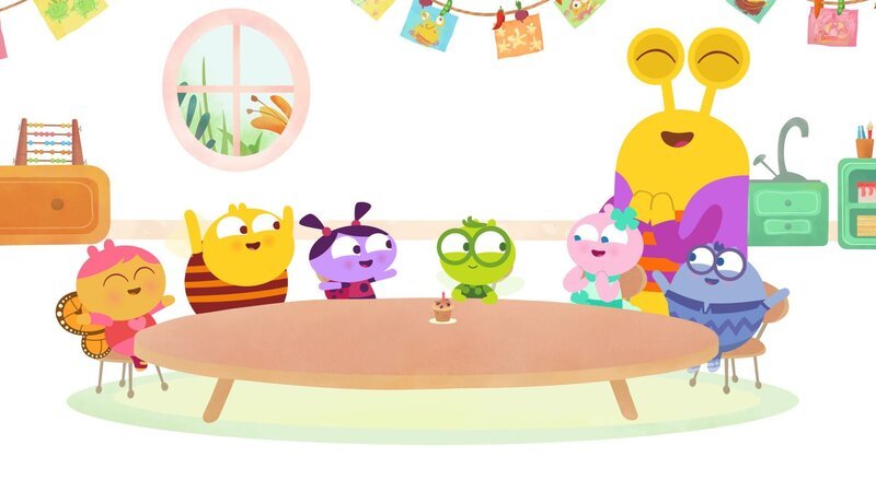 v.li.: Biba, Barnaby, Lu, Gus, Elodie, Shella, Declan – Bild: 9 Story Media Group v.li.: Biba, Barnaby, Lu, Gus, Elodie, Shella, Declan – Bild: 9 Story Media Group